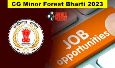 CG Minor Forest Bharti 2023: छत्तीसगढ़ में सरकारी नौकरी का सुनहरा मौका, लघु वनोपज में निकली सरकारी नौकरी, आवेदन फॉर्म शुरू, जल्द करें आवेदन...