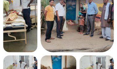 CG:बेरला नगर पंचायत अध्यक्ष, उपाध्यक्ष ने दिये मानवता का परिचय...70 वर्षीय बुजुर्ग महिला को हॉस्पिटल पहुंचा कर इलाज करवाये..पुलिस का नही मिला सहयोग