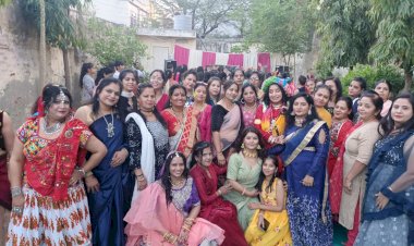 सर्व सिंधी समाज महासभा महिला शाखा ने मनाया रंगारंग फागोत्सव