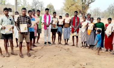 मुक्तिमोर्चा व जोगी पार्टी युवा भरत कश्यप के नेतृत्व में गाँव चलों समस्या सूनो अभियान पहुंचा