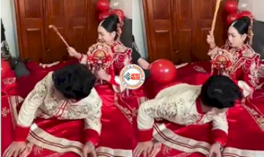 Dulhan Ka Video: शादी की रात ही दुल्हन ने डंडे से की दूल्हे की जमकर 'सुताई', वीडियो देख कहेंगे- 'मौज करा दी'