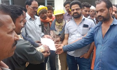 हाइड्रो पावर प्लांट पासल के स्थानीय मजदूरों ने अपनी सुविधाओं की मांग को लेकर एसडीएम के नाम तहसीलदार को सौंपा ज्ञापन...