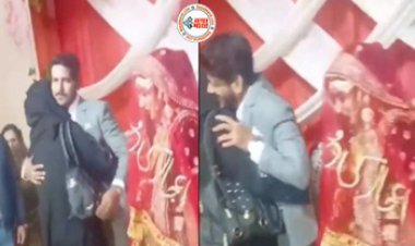 Bride Groom Video: दुल्हन के सामने बार-बार दूल्हे को गले रही थी बुर्के वाली महिला! अचानक खुला चौंकाने वाला राज- देखें वीडियो....