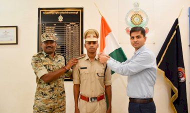 नारायणपुर जिले के पुलिस अधिकारी एवं जवानों को क्रम से  पूर्व पदोन्नति