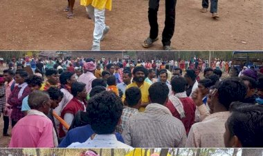 भेजरीपदर मे देढ़ दिन से लाश गाड़ने का विरोध, कर रहे भारतीय सविंधान के मौलिक अधिकारो का हत्या जिम्मेदार अधिकारी बने मुख दर्शक - नरेन्द्र भवानी