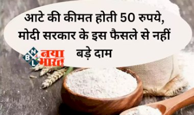 Wheat Flour Price: मोदी सरकार की हो रही तारीफ! आटे की कीमत होती 50 रुपये, मोदी सरकार के इस फैसले से नहीं बड़े दाम, केंद्र ने करवाई बल्ले-बल्ले...