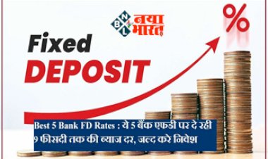 Bank FD Rates: ये 5 बैंक एफडी पर दे रही 9 फीसदी तक की ब्याज दर, जल्द करे निवेश, मुनाफा कमाने का ये है बेहतरीन मौका...
