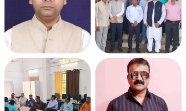 CG:अवधेश पटेल बने पुनःप्राईवेट स्कूल एसोसिएशन बेमेतरा के जिला अध्यक्ष...सभी संचालकों ने किए कलेक्टर  पी एस एल्मा से सौजन्य भेंट..एसोसिएशन की गतिविधियों से कराया अवगत