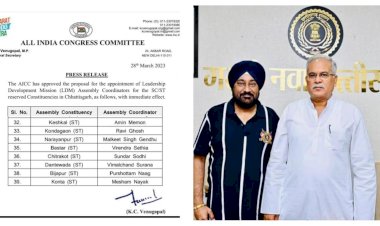 CG बिग ब्रेकिंग : वरिष्ठ कांग्रेसी मलकीत सिंह गैदु को फिर मिली बड़ी जिम्मेदारी...