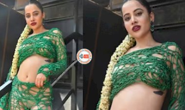 Urfi Javed Viral News : अतरंगी कपड़ो के लिए फेमस urfi javed ने फिर दिखाया अपना नया कारनामा, बदन पर सिर्फ रस्सी पहनकर दिखाया अपना लुक...