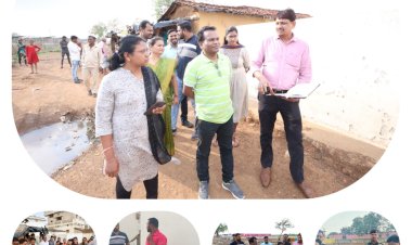 बेमेतरा जिले में हुआ सामाजिक आर्थिक सर्वेक्षण 2023 का आगाज... 145 सुपरवाइजर और 1021 प्रगणकों ने चिन्हित ग्राम पंचायतों में किया सर्वे...जिलाधीश ने किया ग्राम अमोरा, बीजाभाट एवं जेवरी में हो रहे सर्वे कार्य का निरीक्षण..कलेक्टर ने प्रगणकों को गंभीरता से एवं त्रुटिरहित सर्वेक्षण करने के दिए निर्देश*