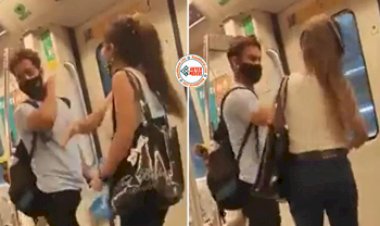 Boy Girl Viral News : चलते मेट्रो में लड़की का हुआ दिमाग खराब, पास खड़े लड़के को लगी मरने, फिर लड़के ने जो किया उसे देख दंग रह जायेंगे आप- देखें वीडियो...