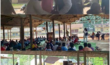 नगर निकाय प्लेसमेंट कर्मचारी महासंघ के चल रहे अनिश्चित कालीन हड़ताल को   मुक्ति मोर्चा एवं जनता कांग्रेस  जे  नेता नवनीत चांद का  मिला साथ 