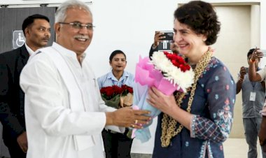 ‘भरोसे का सम्मेलन‘ : आज पहली बार प्रियंका गांधी आएंगी बस्तर,मुख्यमंत्री आदिवासी परब सम्मान निधि योजना‘ का करेंगे शुभारंभ....