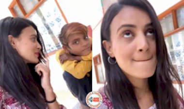 Boy Girl Viral Video: लड़की कैमरा ऑन कर एक बच्चे के पास पहुंची और उसे पूछा किया क्या उसे प्यार हो गया. मगर जवाब ऐसा मिला की बेचारी के होश ही उड़ गये- देखे वीडियो....