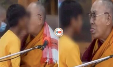 Dalai Lama Viral Video: दलाई लामा का बच्चे को चूमते और जीभ चूसने को कहते वीडियो वायरल, मांगी माफी-देखे वीडियो....