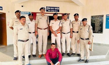 हत्या के प्रयास मामले में 01 आरोपी गिरफ्तार, थाना भटगांव पुलिस की कार्यवाही...