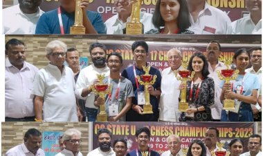 CG ब्रेकिंग : छत्तीसगढ़ स्टेट अंडर-17 चेस में लव्य ज्योति एवं यशस्वी उपाध्याय बने राज्य चैंपियन......