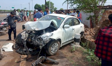 ब्रेकिंग न्यूज़: सड़क हादसा.....दुर्ग से पाटन मुख्य मार्ग पर कार अनियत्रित होकर खड़ी सेंट्रो कार को ठोकर मार कर जा घूसी घर के बाउंड्री वॉल पर...... पाटन की ओर से आ रही कार सीएसवीटीयू यूनिवर्सिटी नेवई के पास हुई क्षतिग्रस्त......