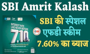 SBI FD scheme for customers : SBI लेकर आया है शानदार स्कीम! FD पर मिलेगा 7.60% का ब्याज, साथ ही मिलेंगे ये कई बेनिफिट्स, निवेश से पहले इन बातों को जान लें...