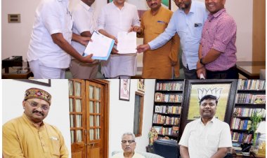 केन्द्रीय रेल मंत्री अश्विनी वैष्णव ने रावघाट जगदलपुर रेलवे लाइन के शीघ्र निर्माण हेतु दी सहमति...