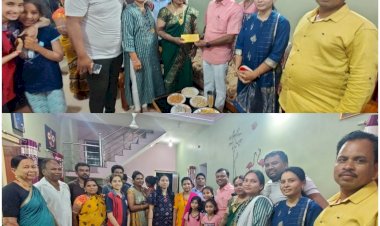 सेठिया परिवार की खुशियों में शामिल हुए बस्तर सांसद दीपक बैज...