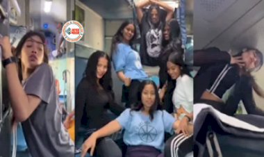 Girl Dance Viral News : लड़कियों ने ट्रेन में कांट दिए धर्राटे, दिखाया गजब का डांस, नज़ारा देख लोग ने कहा-...यहाँ देखें वीडियो...
