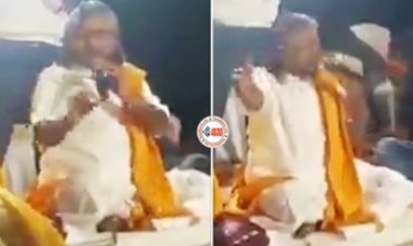 Pandit Ji Viral News: शादी के मंडप में पंडित जी ने की ऐसी हरकत, दूल्हा-दुल्हन भी नहीं रोक पायें अपनी हंसी, मंत्र की जगह लगे गाना गाने- 'तुम्हें अपना बनाने की कसम खाई है...' - यहाँ देखें वीडियो...
