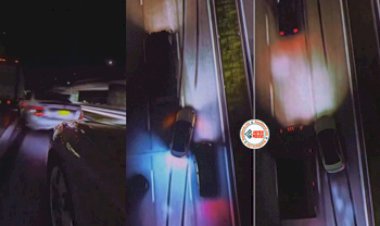 Dangerous Car Overtaking Video: गोली की स्पीड से चल रही कार ने मारी खतरनाक ओवरटेकिंग, नज़ारा देख गुर्दा मुंह में आ जायेगा, यहाँ देखें वीडियो...