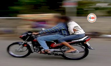 Husband was Romancing with Girlfriend in Bike : पत्नी को छोड़कर प्रेमिका के साथ बाइक में रोमांस कर रहा था पति, ट्रैफिक पुलिस ने घर भेज दी तस्वीर, फिर जो हुआ...