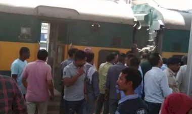 RAIPUR NEWS : खड़ी ट्रेन में लगी आग, मची अफरातफरी, बताई गई यह वजह