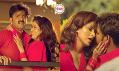 Pawan Singh - Priyanka Singh : लाल साड़ी में प्रियंका सिंह ने दिखाया जलवा, Pawan Singh को बनाया अपनी अदाओं का दीवाना, रोमांटिक अंदाज़ में हुए बेकाबू- यहाँ देखें वीडियो...