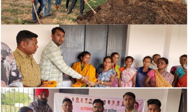 युवा कांग्रेस द्वारा सरगीपाल गौठान में आयोजित किया गया मोर गौठान - मोर अभिमान कार्यक्रम...