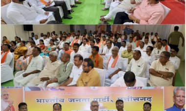 एकजुटता से कार्य करें कार्यकर्ता,भाजपा की जीत सुनिश्चित - ओमप्रकाश माथुर