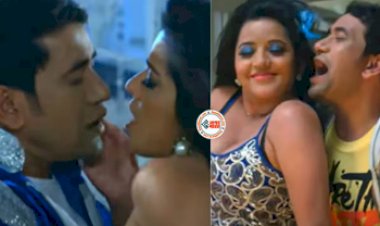 Nirahua with Monalisa : 'Kangna Khan Khan Khanke' गाने पर मोनालिसा के साथ Nirahua ने किया गजब का रोमांटिक डांस, अदाएं देख दीवाने हुए लोग...