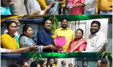 विधायक कार्यालय में हर्ष - उल्लास के साथ मनाया गया सूर्या का जन्मदिन