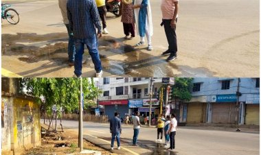 नगर पालिक निगम के तहत आज सुबह महापौर सफीरा साहू ने शहर के विभिन्न वार्डो का दौरा कर वार्ड की समस्याओं से अवगत होकर संबंधित अधिकारियों को आवश्यक दिशा निर्देश दिया