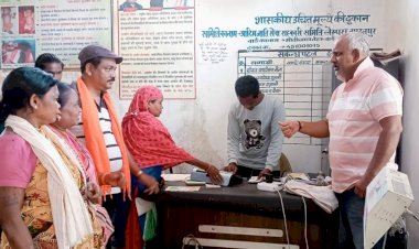 सर्वर डाउन व तेज गर्मी ई-केवायसी में बाधा,प्रचार प्रसार भी नहीं