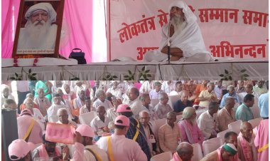 लखनऊ की जनता, पत्रकारों, बुद्धिजीवियों से बाबा उमाकान्त का आह्वान - करें देशभक्त, गुरुभक्त व नशामुक्त मानव समाज का निर्माण
