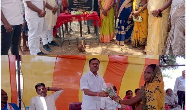 साँसद बैज व विधायक बेंजाम ने किया नवीन पंचायत भवन का भूमिपूजन..
