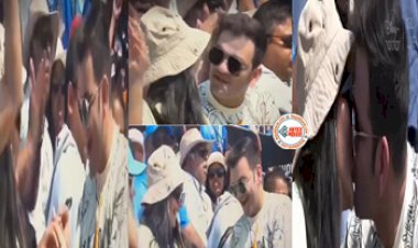 Kiss At Stadium in India-Australia World Test Championship : LIVE मैच में लड़के ने गर्लफ्रेंड को किया प्रपोज, पहनाई अंगूठी, फिर कर दिया ऐसा कांड- यहाँ देखें वीडियो...