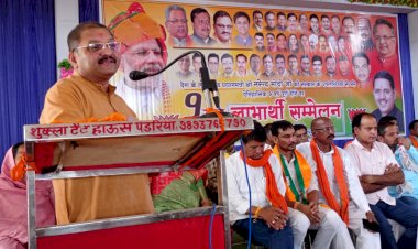 9 साल बेमिसाल थीम पर हो रहे लाभार्थी सम्मेलन
सेवा,सुशासन और गरीबकल्याण आधारित है मोदी जी की सरकार