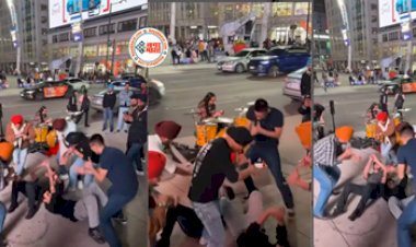 Nagin Dance Video: भांगड़ा छोड़ सरदारों ने बीच सड़क में किया नागिन डांस, नज़ारा देख आप भी झूम उठेंगे- यहाँ देखें वीडियो...