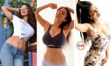 Anveshi Jain butterfly tattoo seen in sexy video : OTT प्लेटफार्म इस हसीना ने यहाँ पर बनवाया टैटू, फैंस ने कहा- 'अब्बा मुझे मेकअप आर्टिस्ट बनना है'- यहाँ देखें वीडियो...