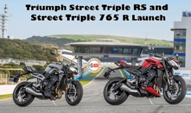 Triumph Street Triple RS and Street Triple 765 R Launch : Triumph की इन दो बाइको ने भारतीय मार्केट में मारी एन्ट्री, दमदार इंजन के साथ मिलेंगे ये फीचर्स, जाने कीमत...