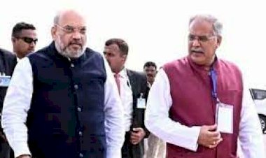 CG POLITICAL NEWS : अमित शाह पर CM भूपेश का ट्वीटर वार,CM भूपेश बोले-गृहमंत्री प्रभु श्री राम के ननिहाल आए और आदिपुरुष पर बैन की घोषणा किए बिना चले गए…