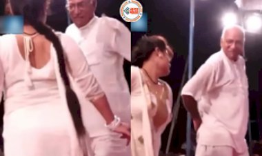 Grandpa's Dance : स्टेज पर डांस कर रही थी लड़की, तभी दादाजी ने मारी एन्ट्री, फिर लगाया ऐसा ठुमका, लोग बोले...- देखें वीडियो...