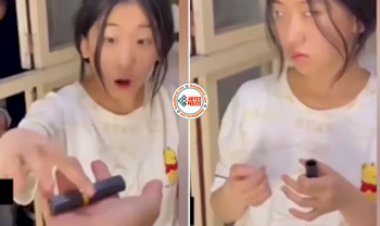 Boyfriend Girlfriend Viral News : जैसे ही प्रेमी ने दिया प्रेमिका को गिफ्ट, पहले तो ख़ुशी से उछल पड़ी, लेकिन अगले ही पल चली गई सारी ख़ुशी- यहाँ देखे मजेदार वीडियो...