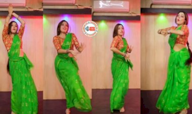 Girls Dance Viral News : लड़की ने साड़ी पहनकर ढाया कहर, 'ससुराल गेंदा फूल' पर दिखाया धांसू डांस- यहाँ देखें वीडियो...
