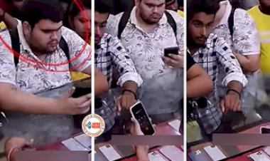 Thief video : शॉपकीपर के सामने से पार कर दिया शख्स ने मोबाइल, नहीं हुआ किसी को भी शक, चोरी का तरीका देख आपके भी उड़ जायेंगे होश- यहाँ देखें वीडियो...